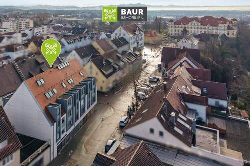 Luftbild - 3 Zimmer Etagenwohnung in Tettnang