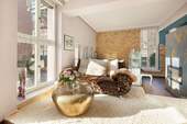 Wohnzimmer - Etagenwohnung mit 107,00 m² in Berlin zum Kaufen