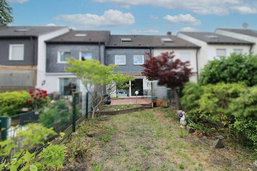 Außenansicht Hinten_ - 4 Zimmer Reihenmittelhaus zum Kaufen in Castrop-Rauxel