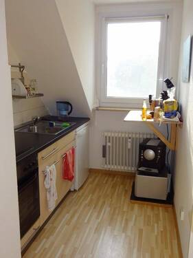 Küche - 2 Zimmer Etagenwohnung zur Miete in Erlangen