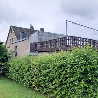 Blick zur Terrasse - 