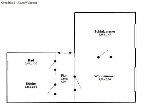 Bild 9 - 2 Zimmer Etagenwohnung zur Miete in Brunn