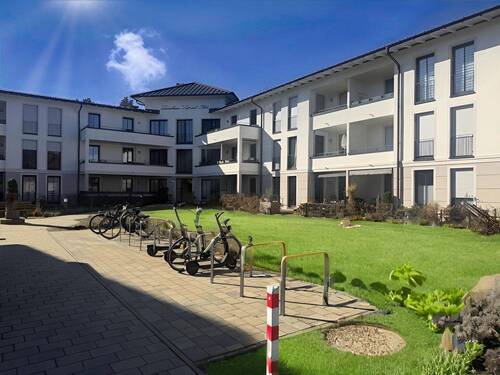 Haus hintere Ansicht - 2 Zimmer Etagenwohnung zum Kaufen in Bestensee