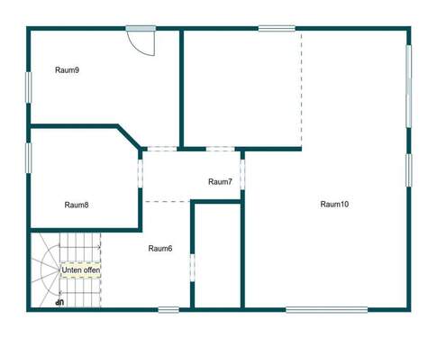 Grundiss Skizze 1.OG - 
