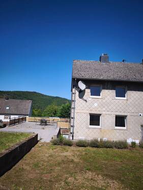 Rückseite Haus - 5 Zimmer Mehrfamilienhaus, Wohnhaus in Idar-Oberstein