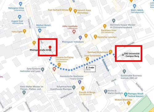 Wegbeschreibung zu EBS Burg - 