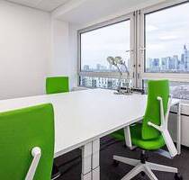 Arbeiten mit Skylineblick: professionelle Offices und Coworking - All-in-Miete - Frankfurt am Main Sachsenhausen