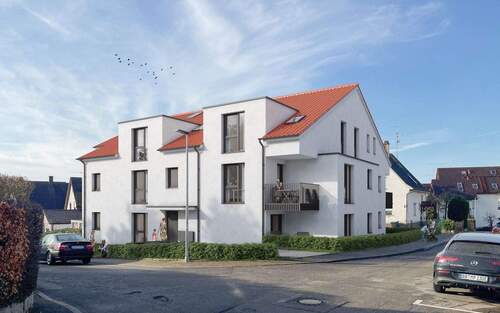 Illustration Ansicht - Neubau in Schönaich- Moderne 3 Zimmer Wohnung mit Aufzug