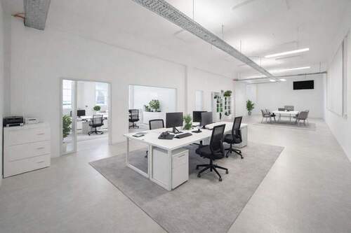 Visualisierung - KI-Generiert - Vielseitige Büro- & Studiofläche für kreative und projektbasierte Unternehmen - 320 m²