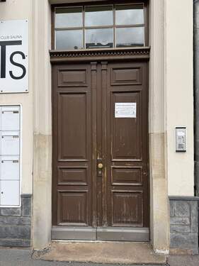 Hauseingang - 2 Zimmer Etagenwohnung in Zwickau