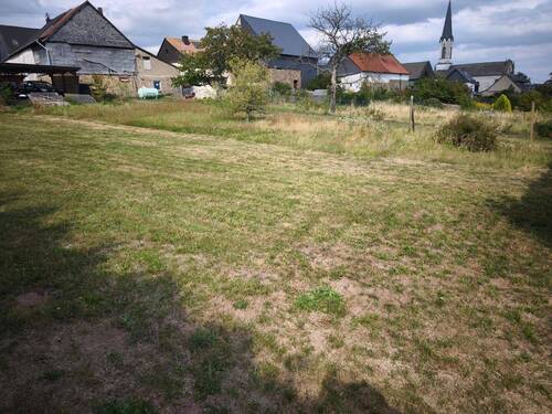 Umfeld Rückseite. - 