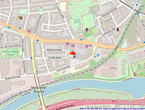 Lageplan Malstatter Markt 4 - 