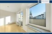Bild 1 - Attraktive Studiowohnung mit modernisiertem Bad und Balkon - leer stehend