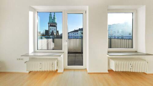 Wohnzimmer - 1 Zimmer Etagenwohnung in Kassel