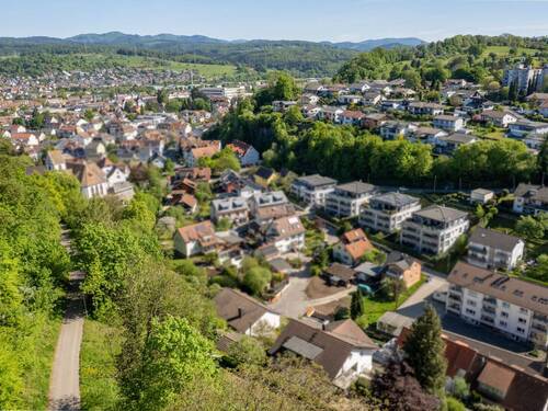 Aussicht auf Brombach - Grundstück in Lörrach