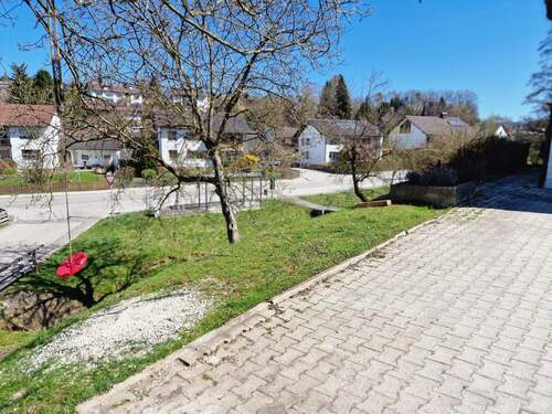 Ausblick vom Grundstück - 