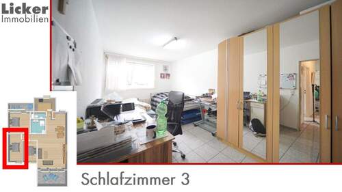 Schlafzimmer 3 - 