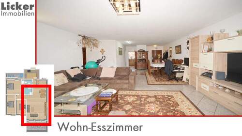 Wohn-Esszimmer - 