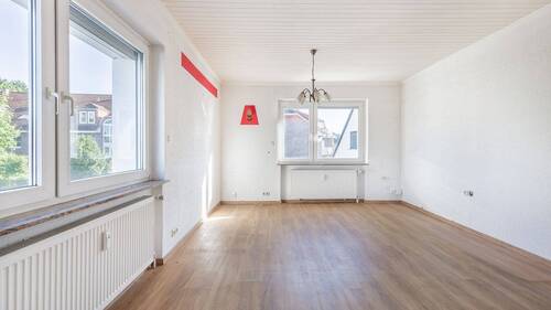 Wohnzimmer - Etagenwohnung mit 70,00 m&sup2; in Norderstedt zur Miete