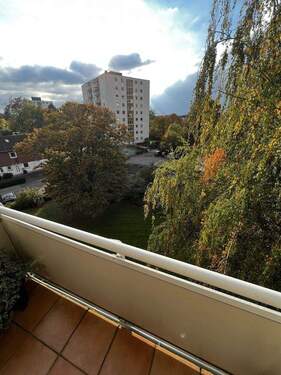 Aussicht vom Balkon - 