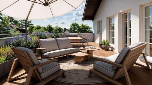 Terrasse - visualisiert - 