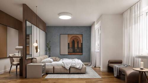 Schlafzimmer - visualisiert - 