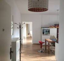 Renovated, modern, fully furnished, 2 rooms + eat-in fitted kitchen, bathtube, balcony - Düsseldorf Unterbilk