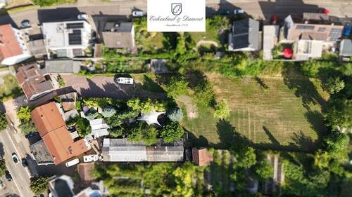 Luftbild des Grundstücks - 1 Zimmer Mehrfamilienhaus, Wohnhaus zum Kaufen in Wadgassen