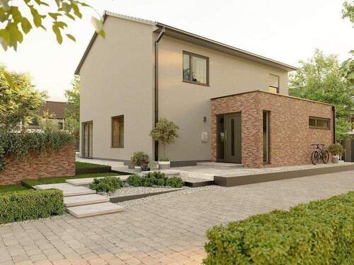 csm_ext-stadvilla-flair-152-novo-anbau-streetview- - Mehrfamilienhaus, Wohnhaus mit 152,00 m&sup2; in Lüdinghausen zum Kaufen