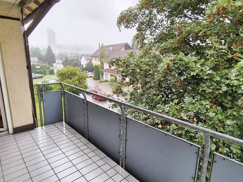 Blick vom Balkon - Etagenwohnung mit 65,00 m² in Schelklingen zur Miete
