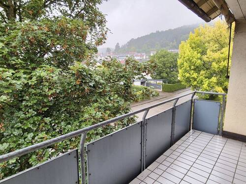Blick vom Balkon - 