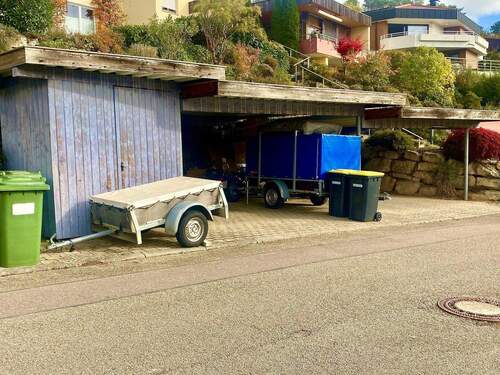 Carport mit Schuppen - 