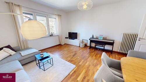 Lichtdurchflutetes Wohn- Esszimmer - 4 Zimmer Etagenwohnung in Ludwigshafen am Rhein