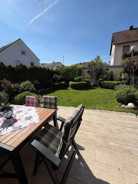 Garten - 6 Zimmer Doppelhaushälfte zur Miete in Bubenreuth