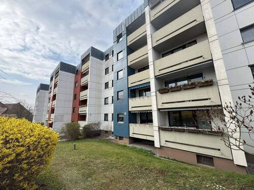 Hausansicht - Vermietete 2-Zimmer-Wohnung mit Balkon & Stellplatz in begehrter Lage Erlenstegen