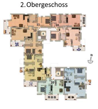 2. Obergeschoss - 