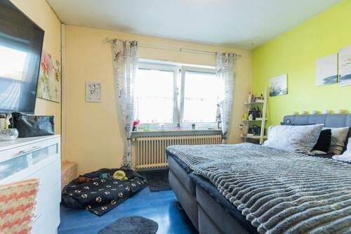 Schlafzimmer linke Wohnung - 