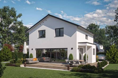 Bild 1 - Einfamilienhaus mit außergewöhnlichen Architekturelementen inkl. Grundstück in Degerfelden***