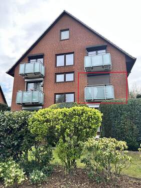 Außenansicht hinten - 2 Zimmer Etagenwohnung zum Kaufen in Hamburg