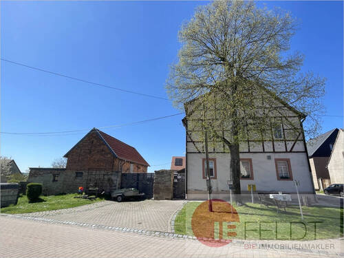 Wohnhaus mit Nebengelass - 1 Zimmer Mehrfamilienhaus, Wohnhaus zum Kaufen in Allstedt / Einsdorf