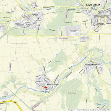 Geolyzer Kartenausschnitt - 