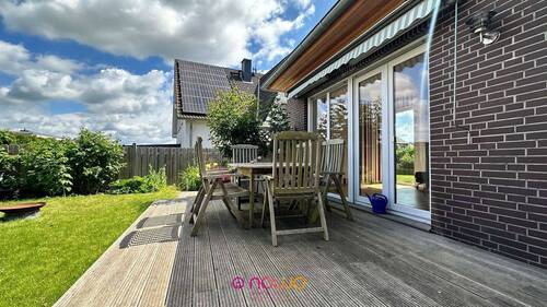 Sonnige Terrasse - 3 Zimmer Doppelhaushälfte in Wolfenbüttel