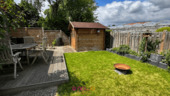 Garten hinter dem Haus - 
