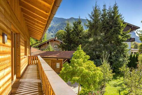 Gartenblick vom Balkon - 