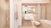 Badezimmer (Beispiel Musterwohnung) - 