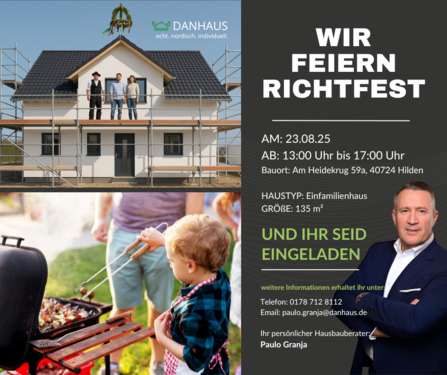Richtfest 23.08.2025 - Einfamilienhaus mit 171,00 m² in Königswinter zum Kaufen
