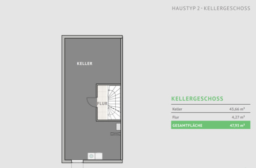 Haustyp 2 - Keller - 