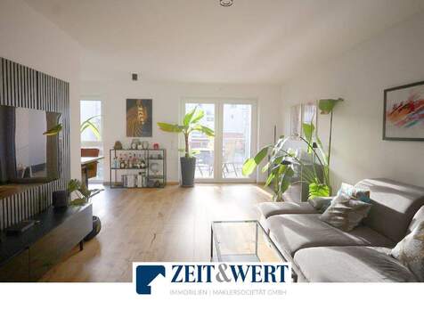 Bild1 - Neubau! Charmante 3-Zimmer-Mietwohnung mit hochwertiger Ausstattung, Sonnenbalkon und Pkw-Stellplatz! (CA 4928)
