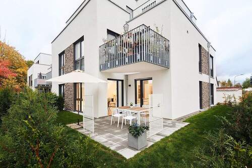 Ansicht Garten - 3 Zimmer Etagenwohnung zum Kaufen in Nürnberg