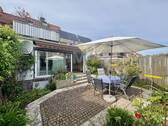 Gartenansicht - Saniertes Reihenendhaus mit Garage in Groß-Buchholz
